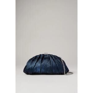 Sondra Roberts Crinkle Metallic Clutch